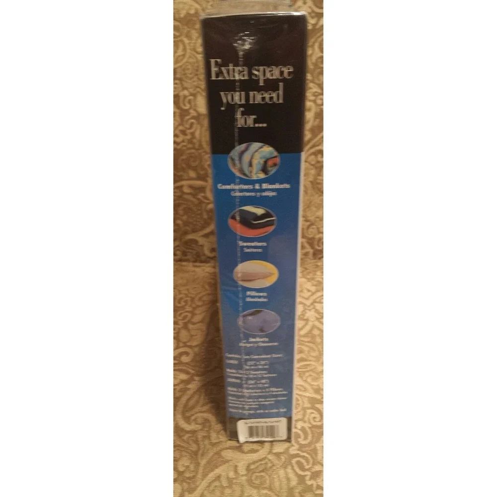 2 ORIGINAL SPACE BAG VACUUM-SEAL SIZES: 1 JUMBO 36'' X 48'' - 2 LARGE 22